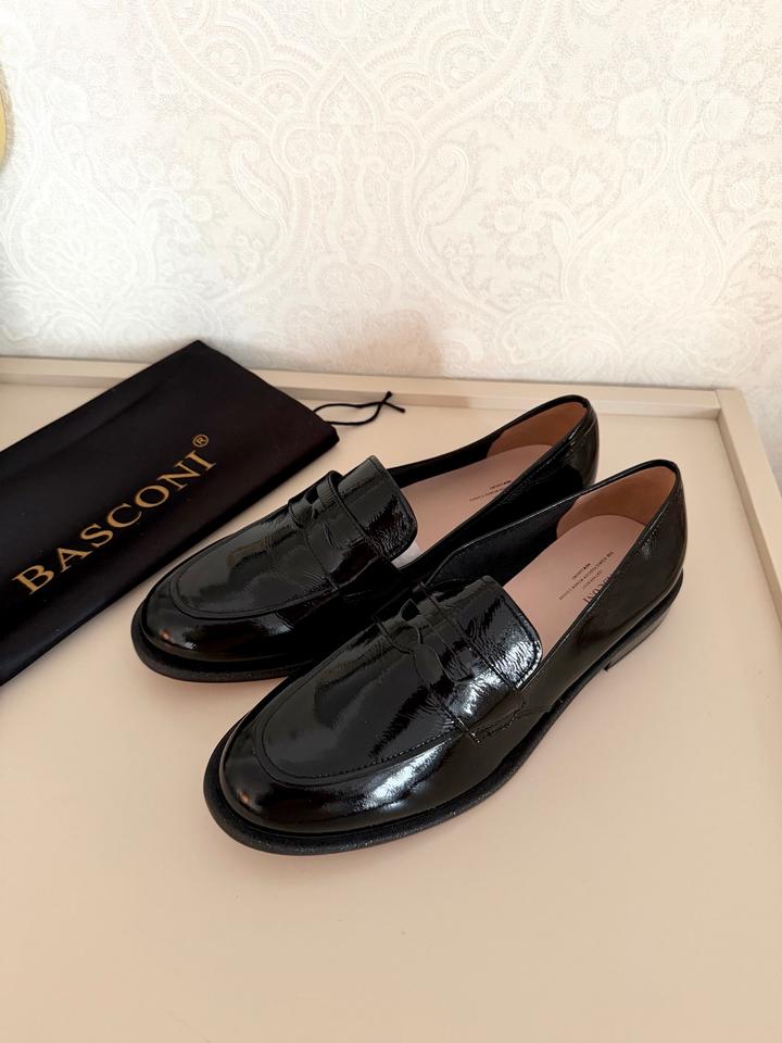 Новые черные лоферы Basconi 37 рр