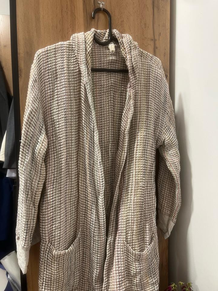 Халат вязанный