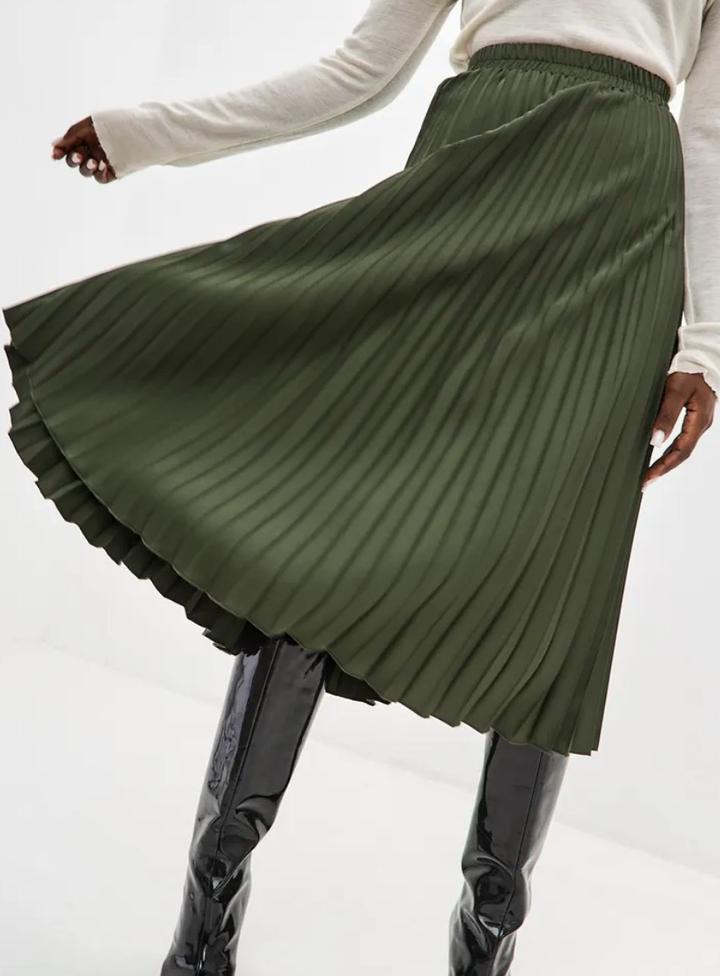 Юбка на плиссе