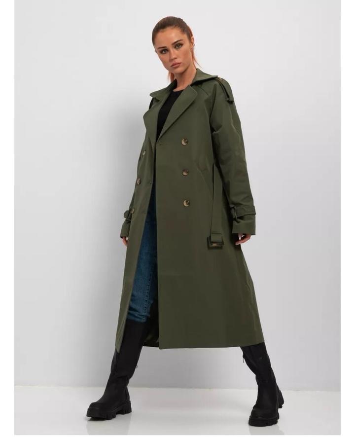 Тренч -Хаки