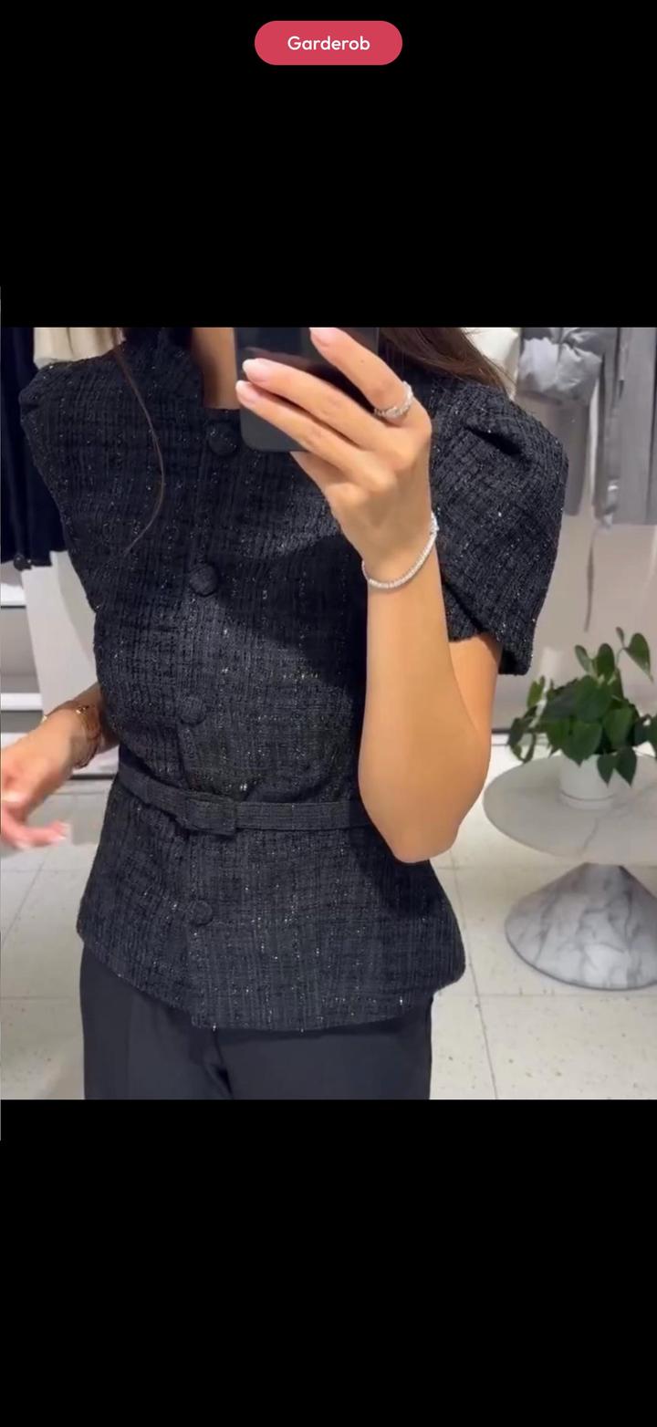 Твидовый жакет