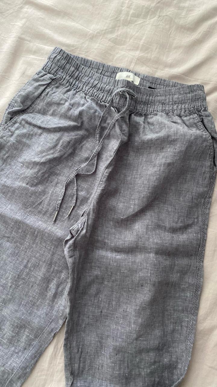 Льняные брюки H&M