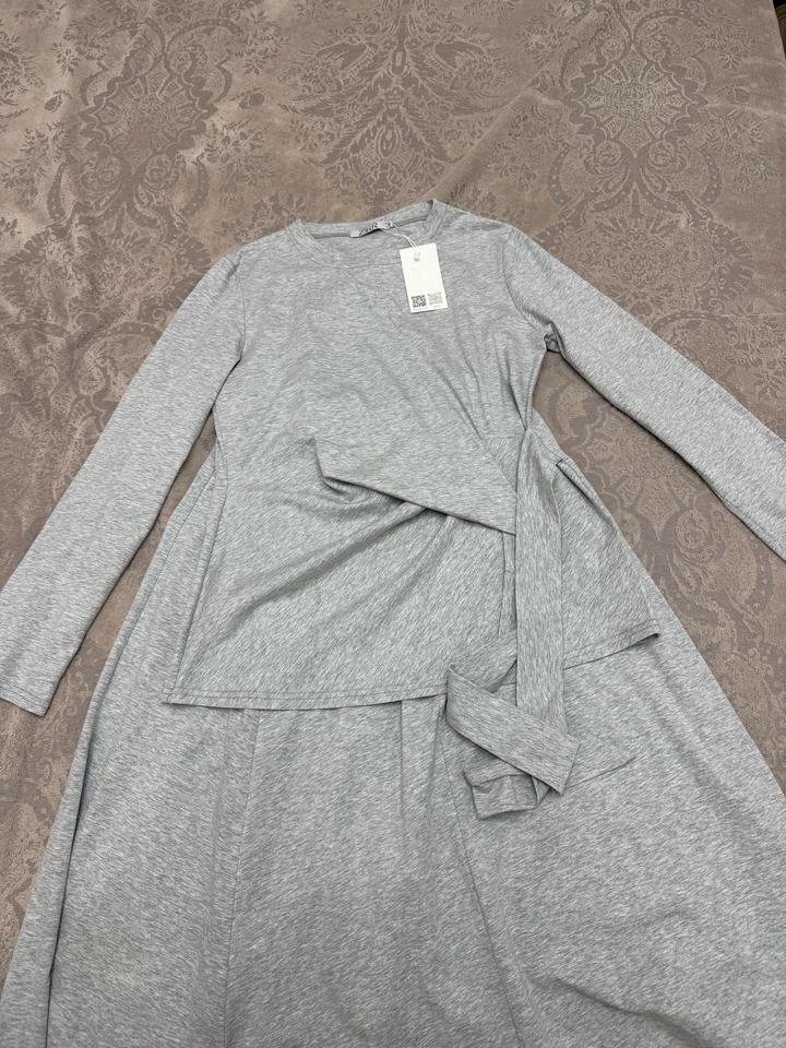 Двойка с юбкой цвет меланж