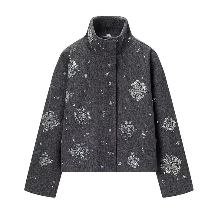 Бомбер со стразами