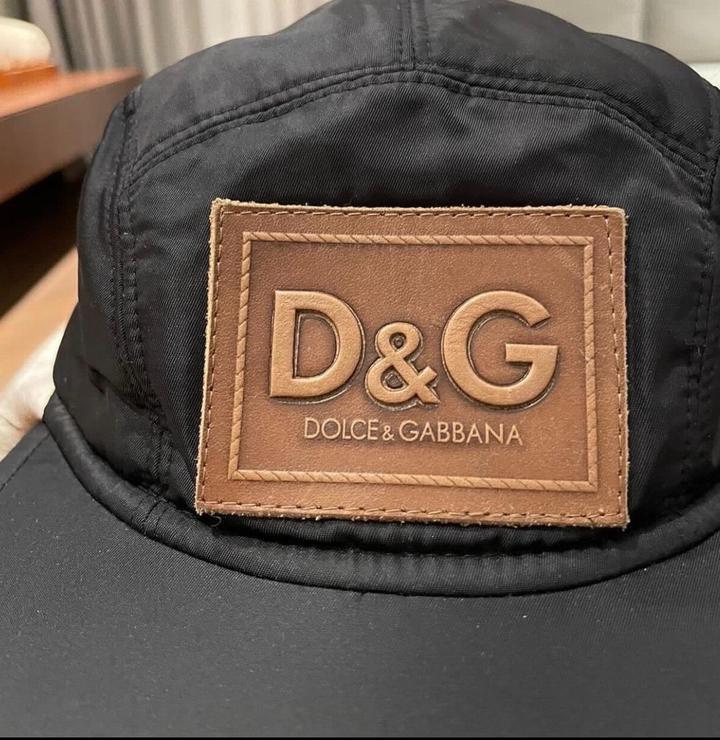 Dolce & Gabbana кепка с натуральным мехом