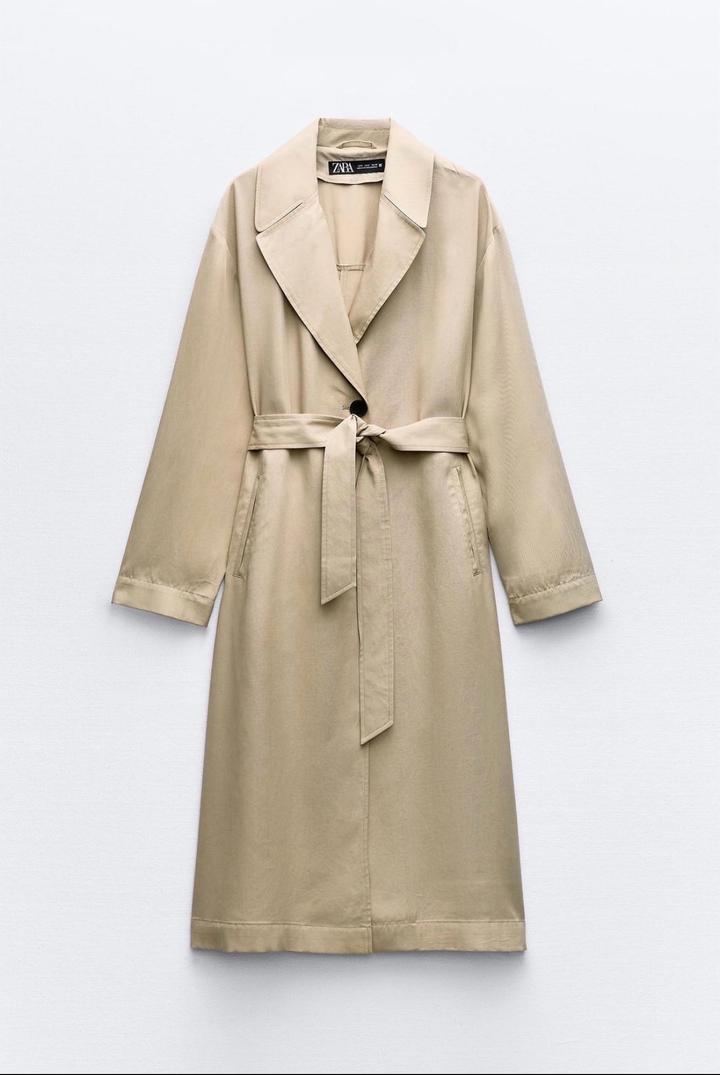 Легкий тренч Zara новый