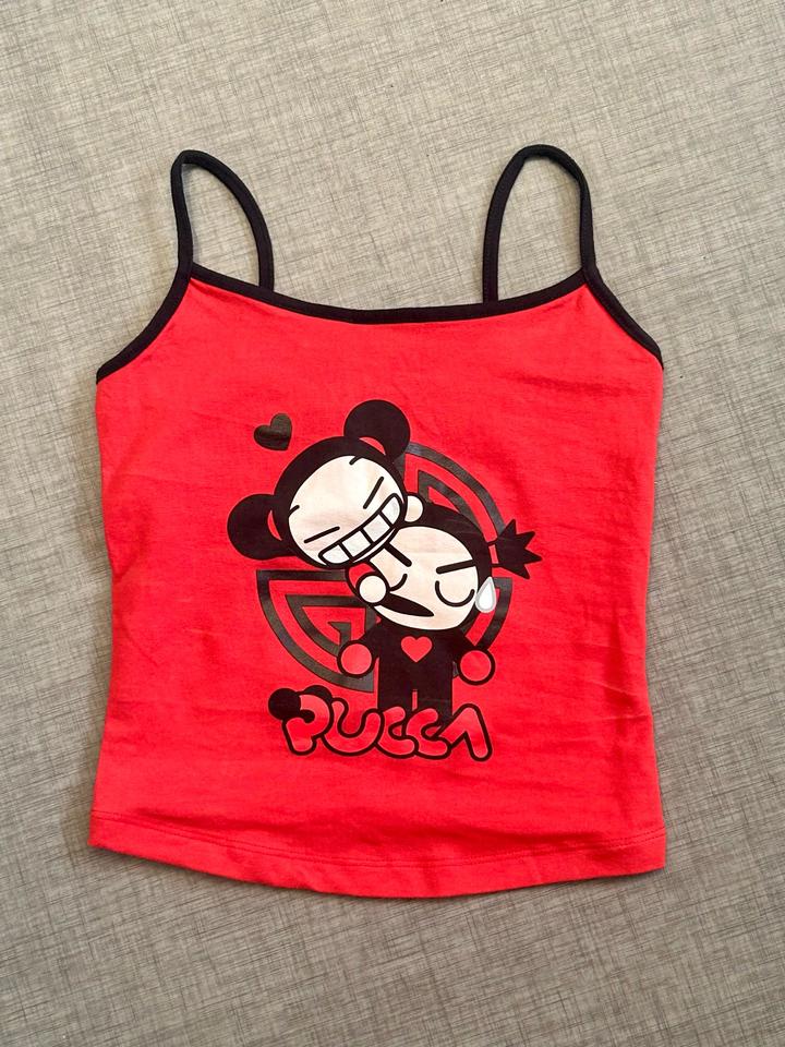 Топ Bershka Pucca на бретелях