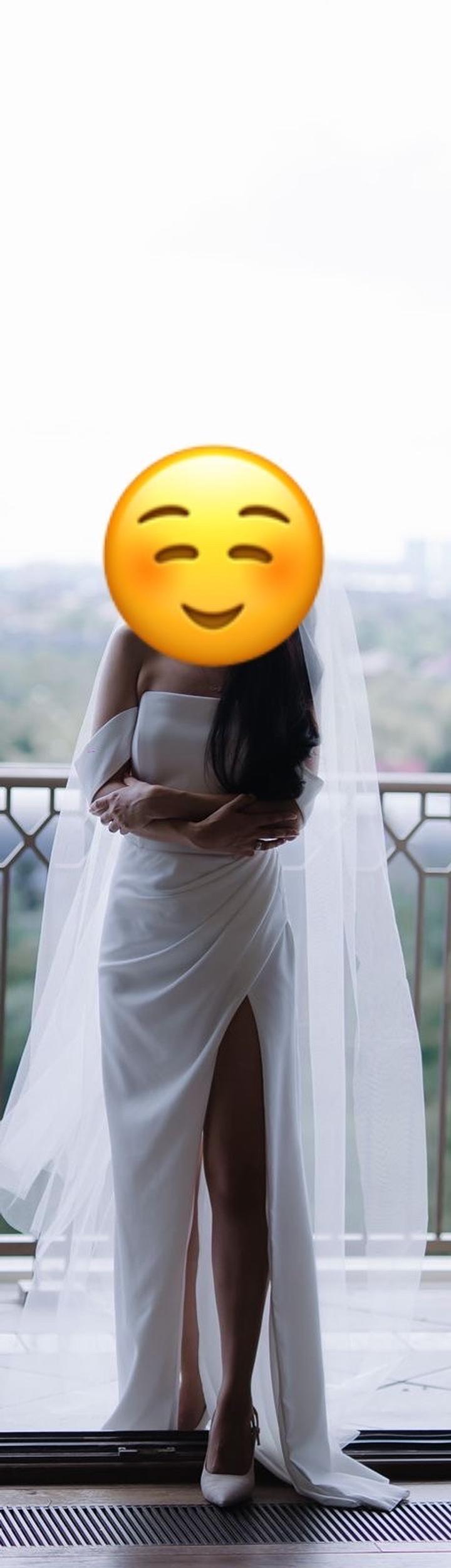 Свадебное белое платье