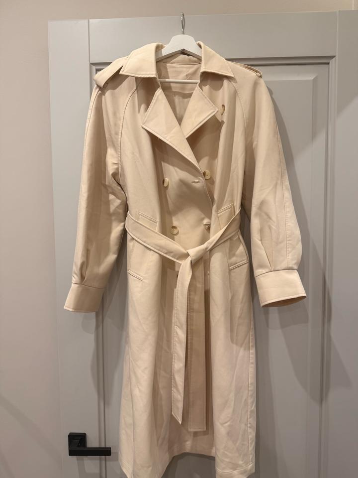 Тренч бежевый. No name