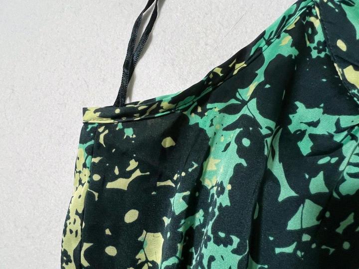 Винтажный топ блуза M (46 размер) летний без рукавов