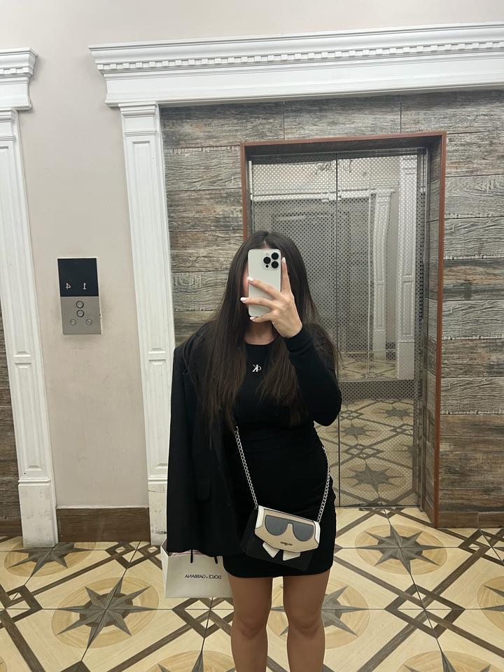 Черное платье мини Calvin Klein трикотаж, размер XS