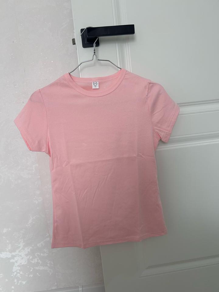Футболка нежно розового цвета под скимс новая отличного качества