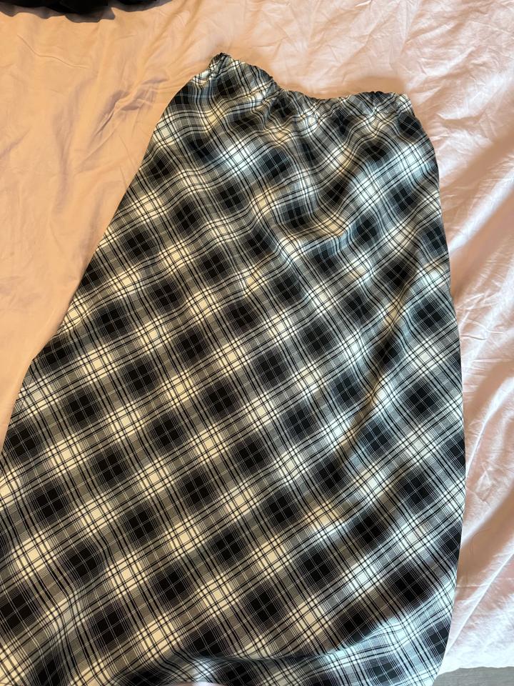 Юбка клетчатая