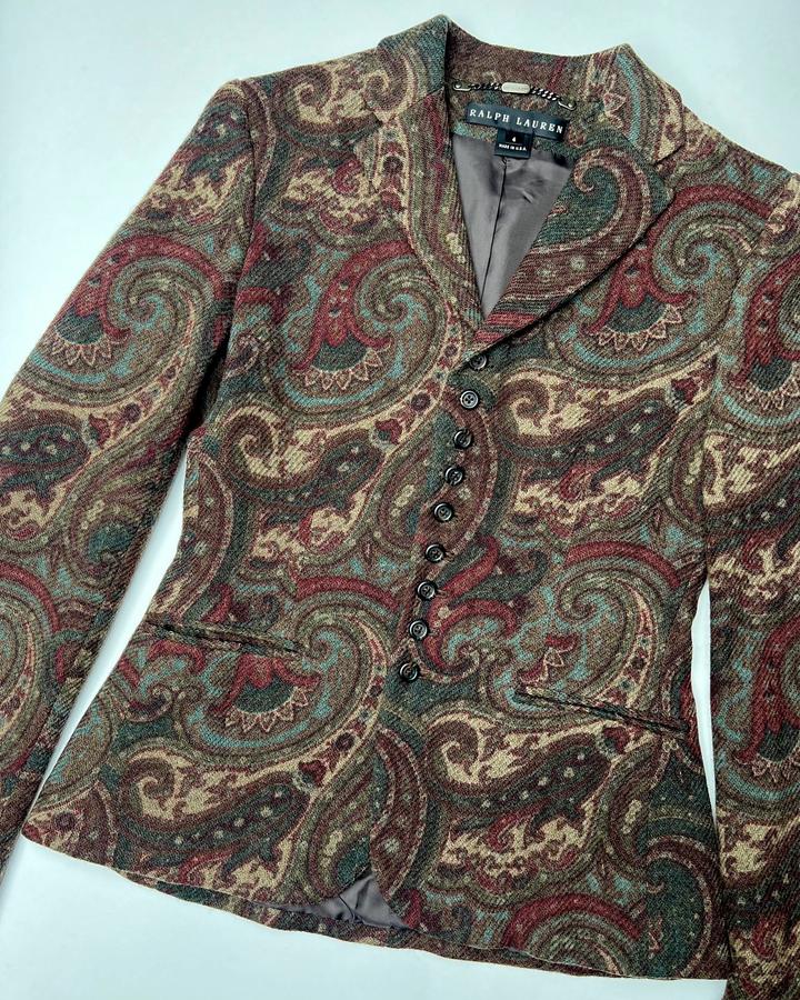 Винтажный жакет Ralph Lauren
