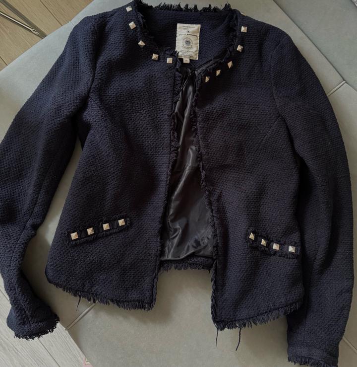 Твидовый пиджак Tom Tailor