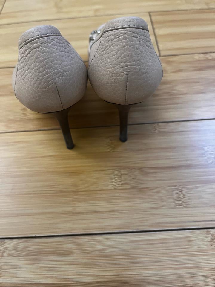 Gucci туфли бежевые