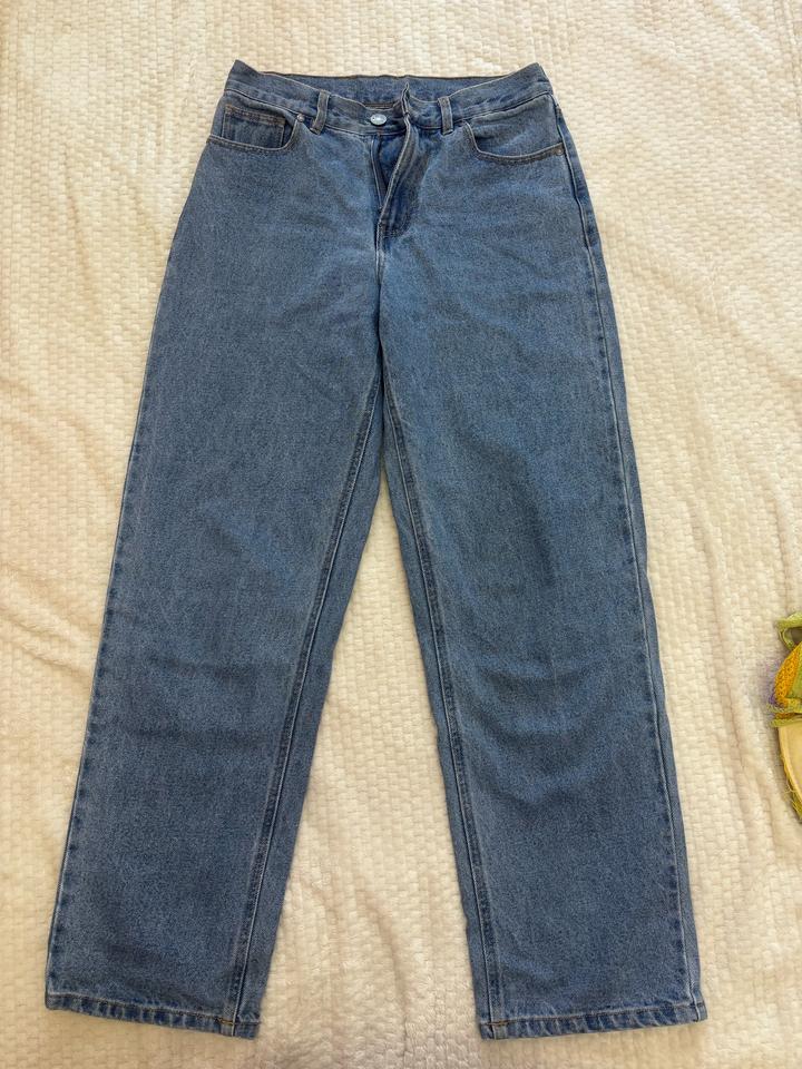 Джинсы синие