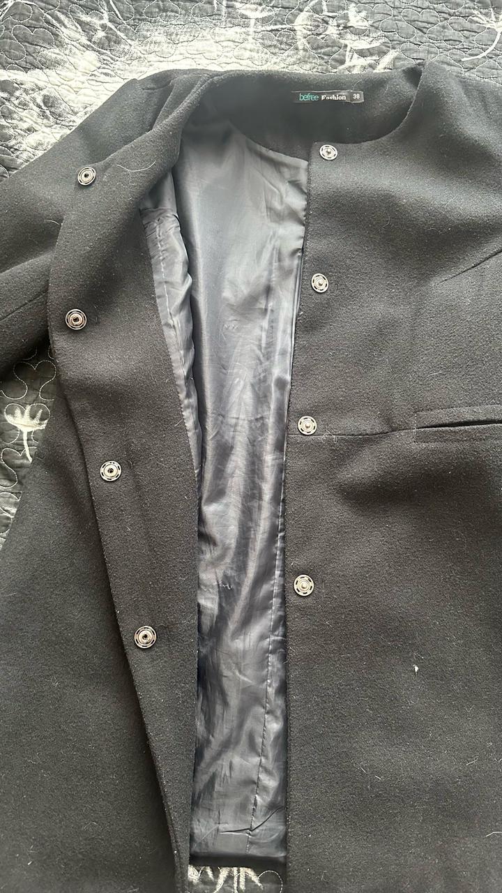 Пальто черное BeFree