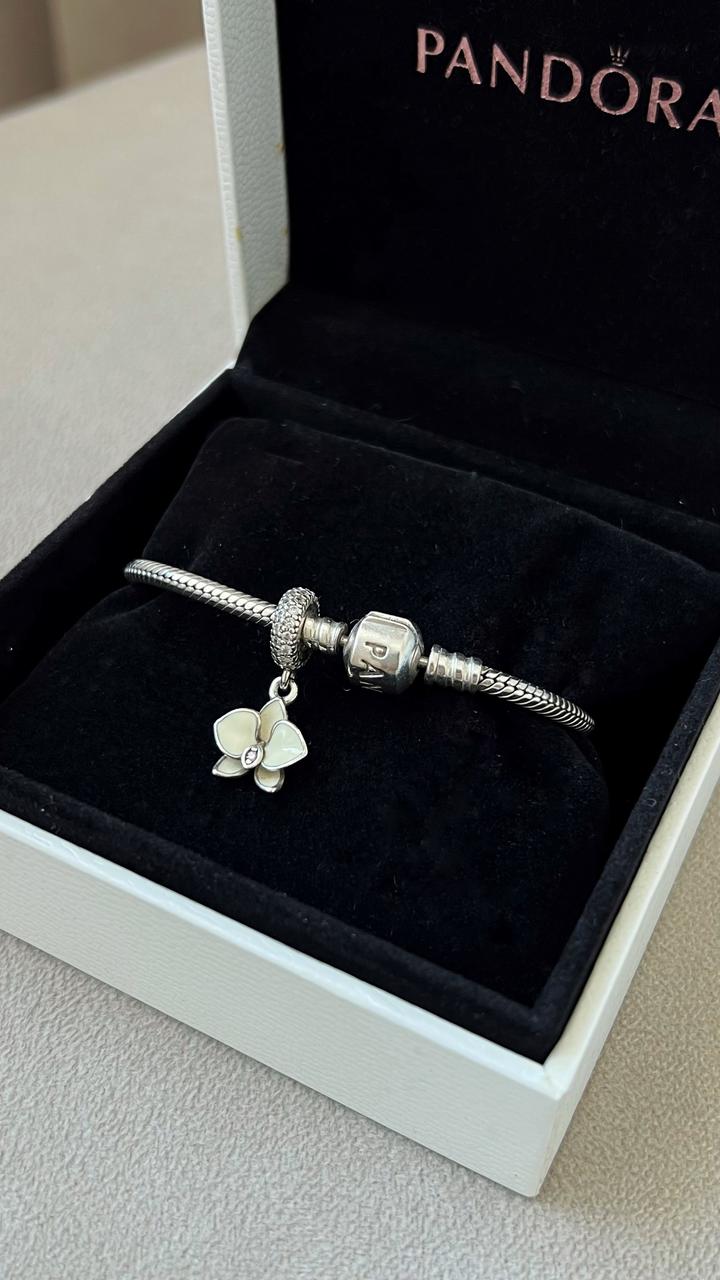 Браслет Pandora с шармом. Оригинал.