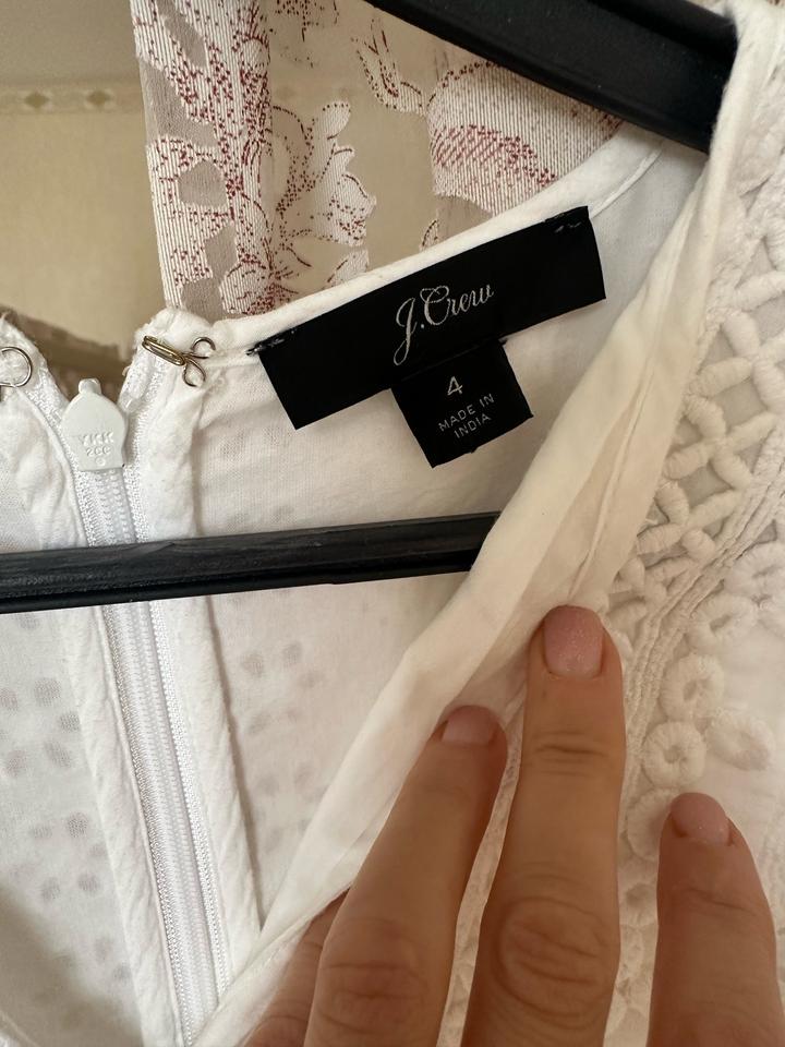 Платье с вышивкой J.Crew