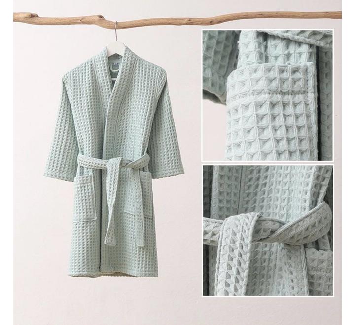 Халат вафельный женский