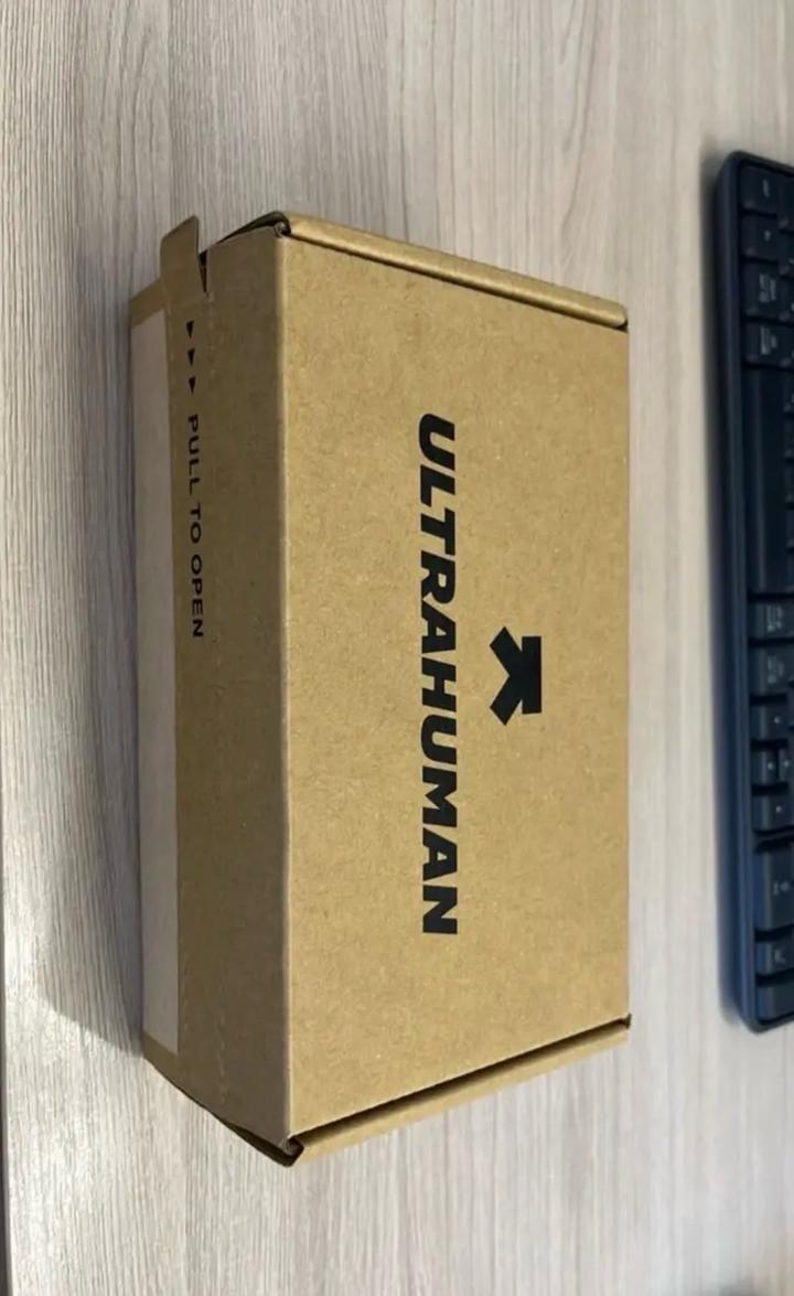 Продам фитнес кольцо Ultrahuman, размер 07, цвет золото