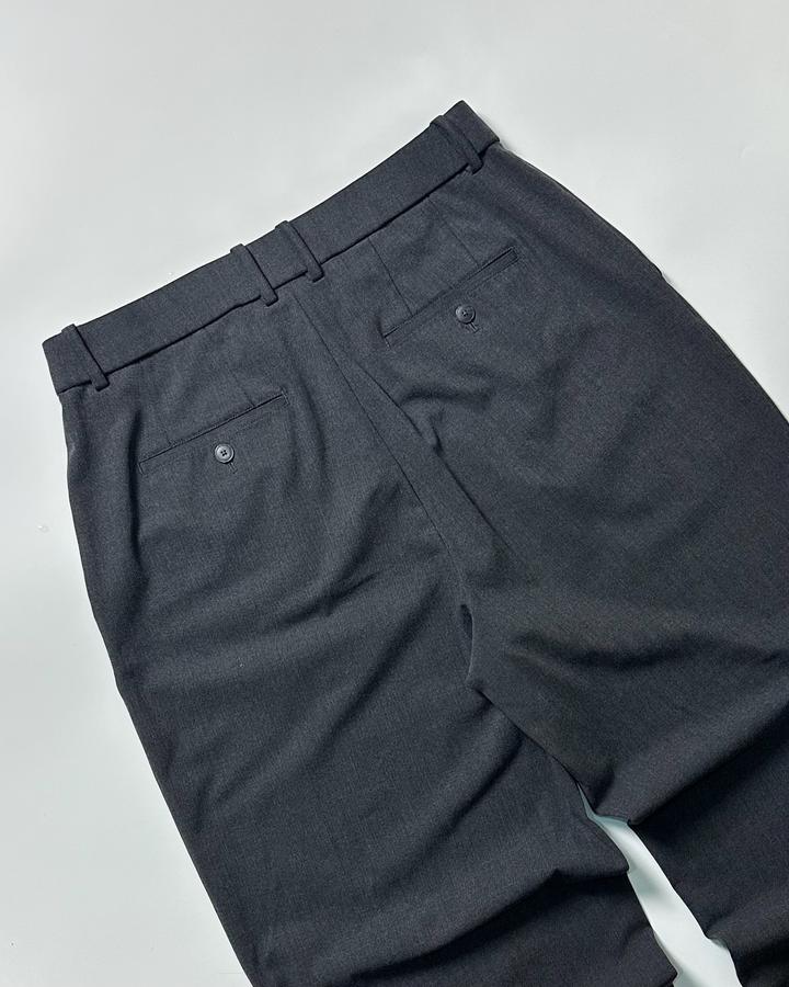 dark grey loose pants by Uniqlo | soprano style