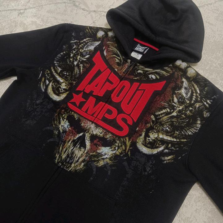 Винтажная ЗипХуди Tapout