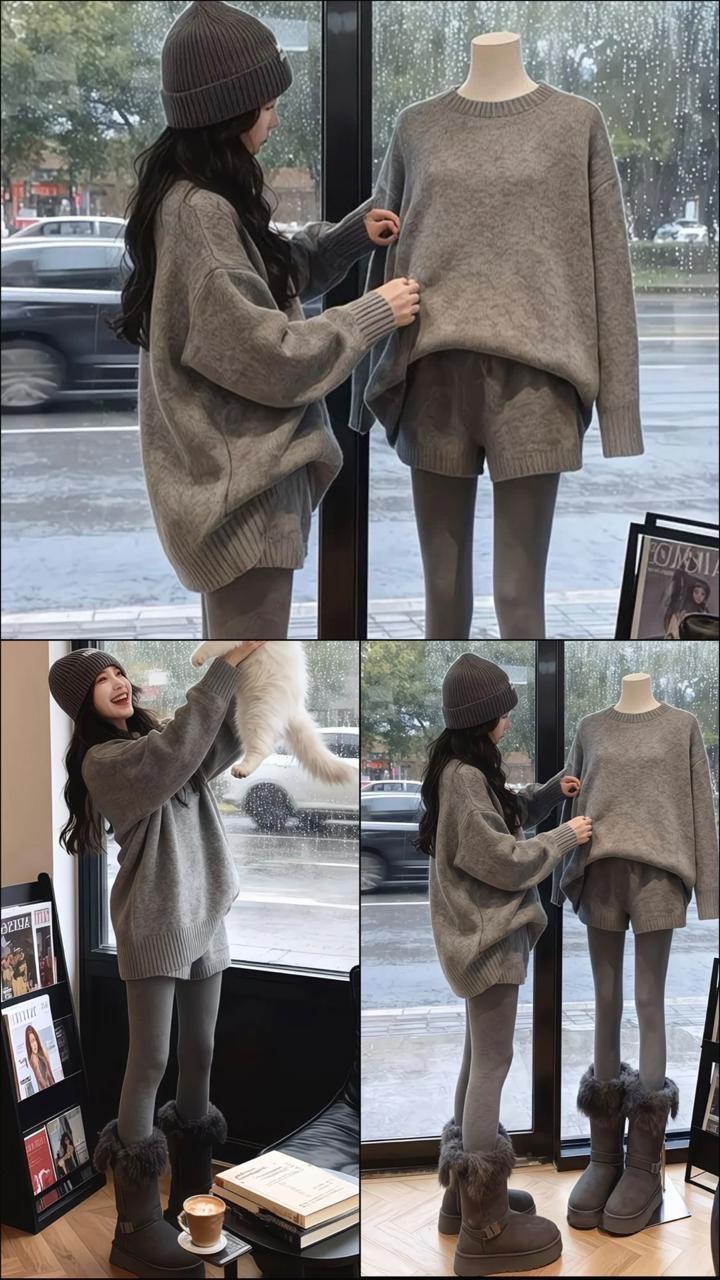 Вязанная двойка