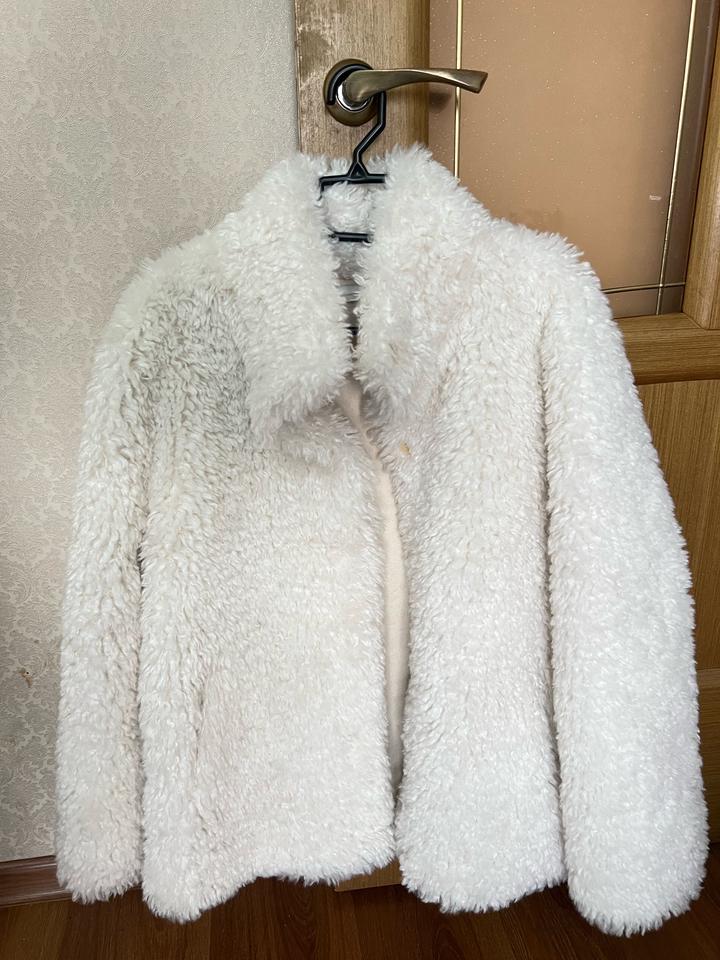 Шуба белая