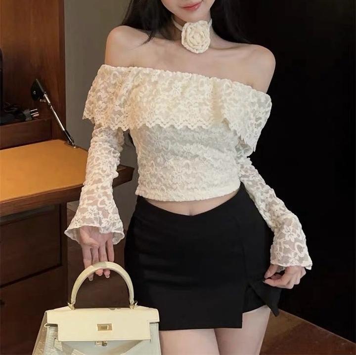 off shoulder кофточка