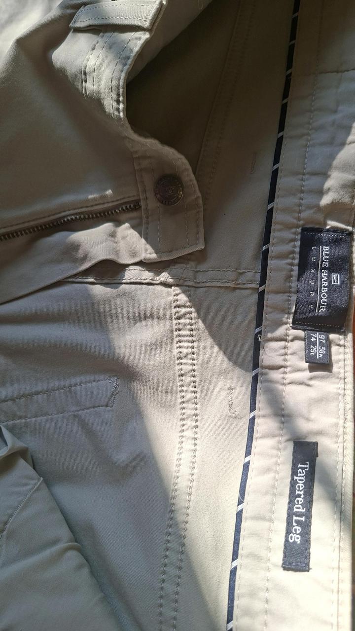 Английские слаксы M&S Blue Harbour