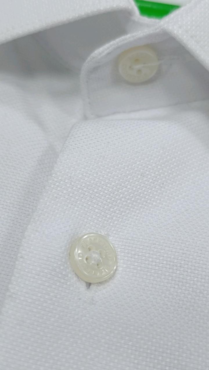 Мужская рубашка с длинным рукавом белая