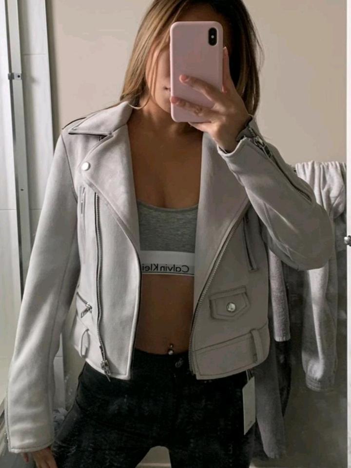 Замшевая косуха