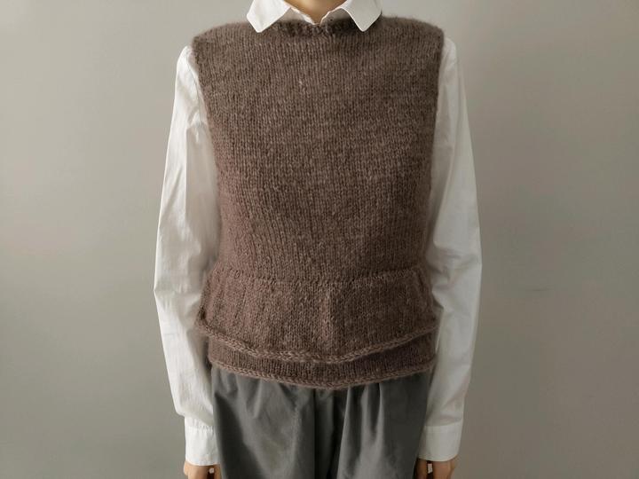 Жилетка, ручная работа