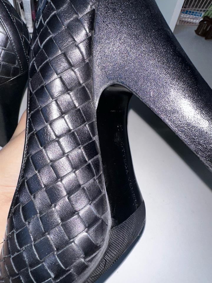 Кожаные туфли Bottega Veneta Intrecciato (Размер 38)