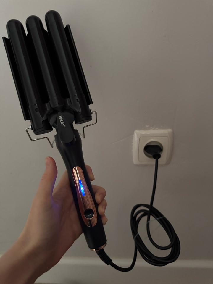 Новая тройная плойка для волос