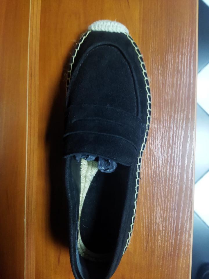 Эспадрильи из замши