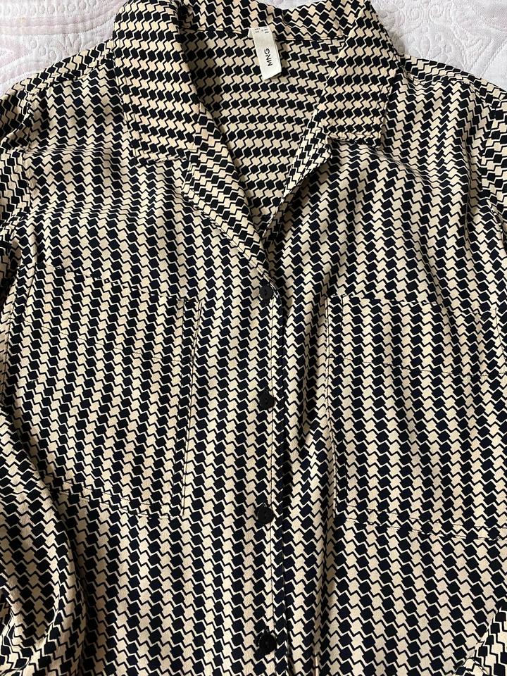 Рубашка пижамный стиль