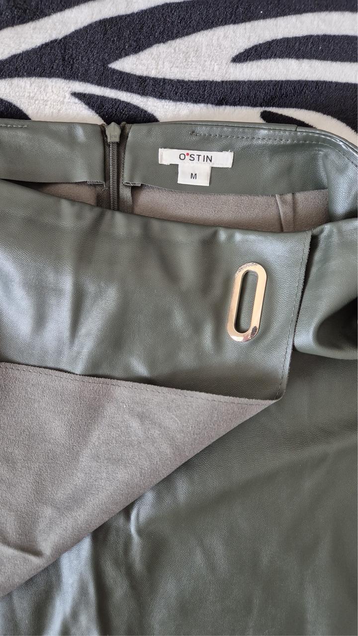 Юбка из замкожи O’stin