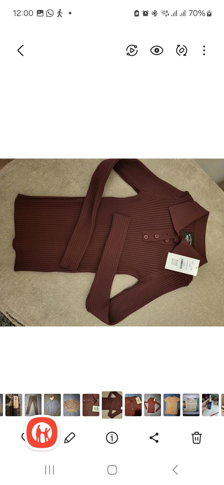 Бордовый лонгслив кофта