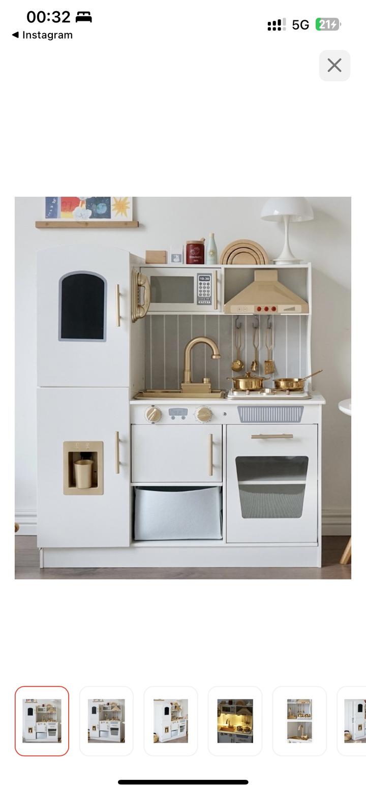 Кухня детская деревянная