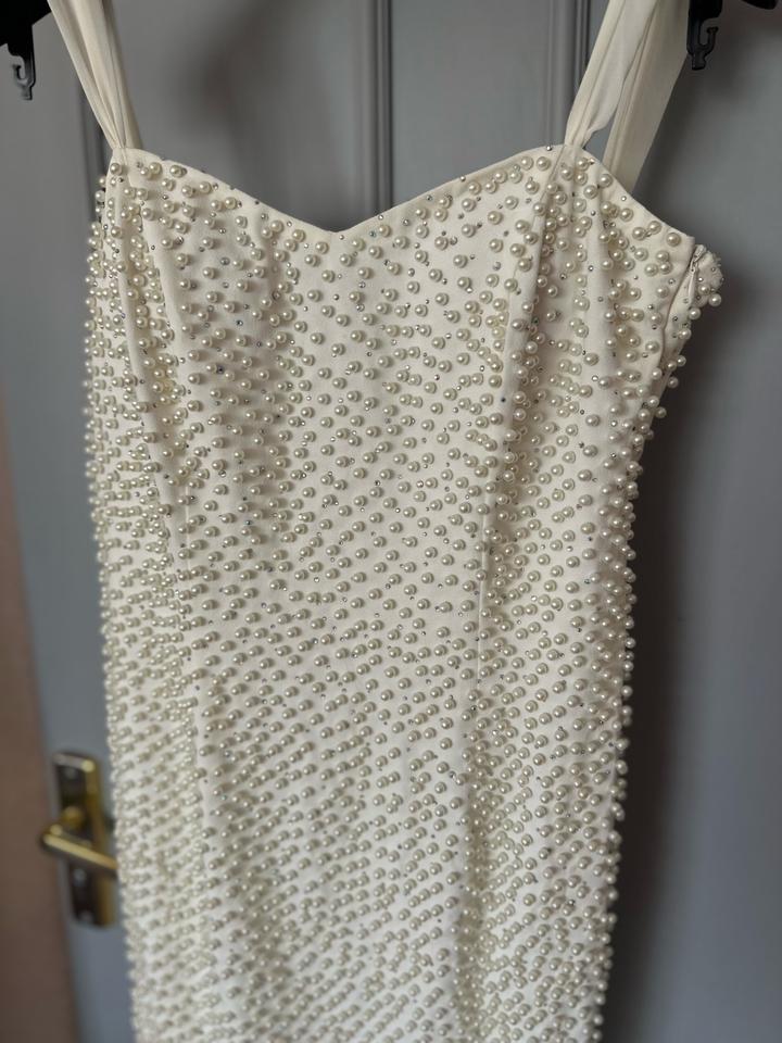 Платье с жемчугом 🤍 (вечернее / свадебное)