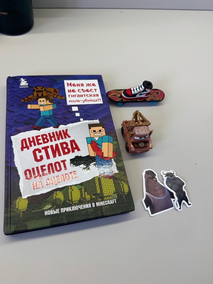 🎁 Дневник Стива + набор игрушек