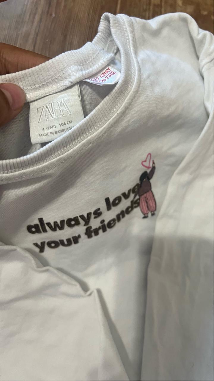 Кофта Zara 4года 104р