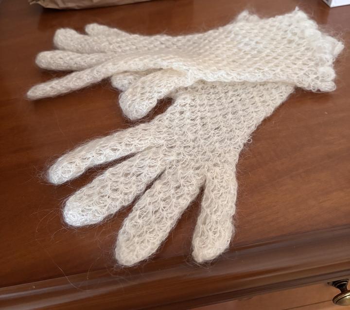 Пуховые перчатки