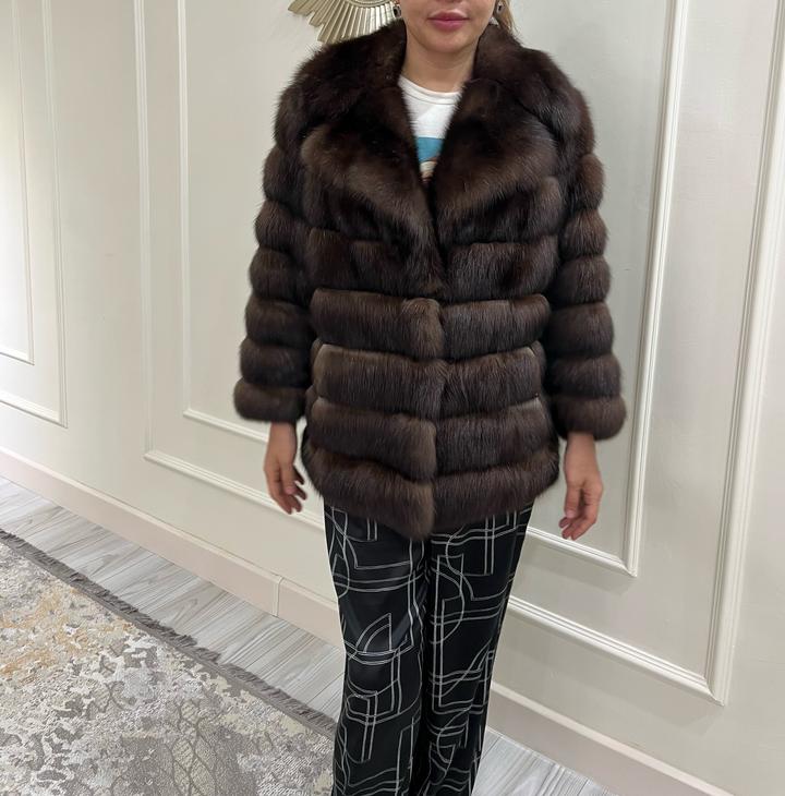 Соболь шуба натуральная