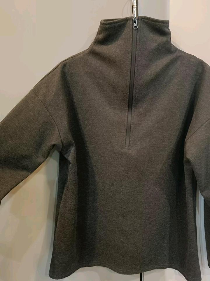 Свитшот на молнии half-zip ANNA ANNA