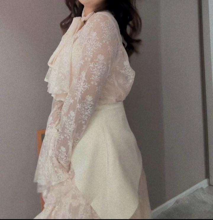 белое платье