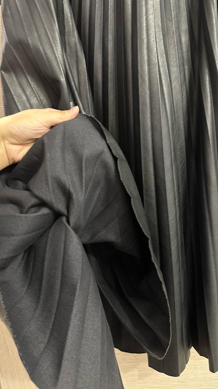 Кожаная юбка Love republic